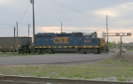 CSX 6046 with a short string heading for Tarrant City